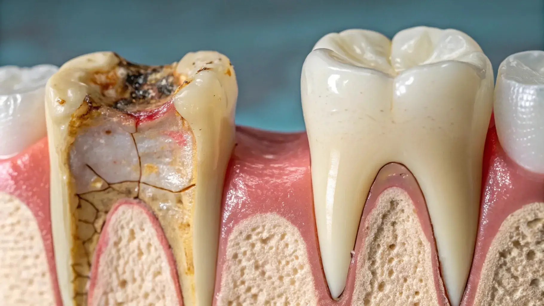 دندان خراب