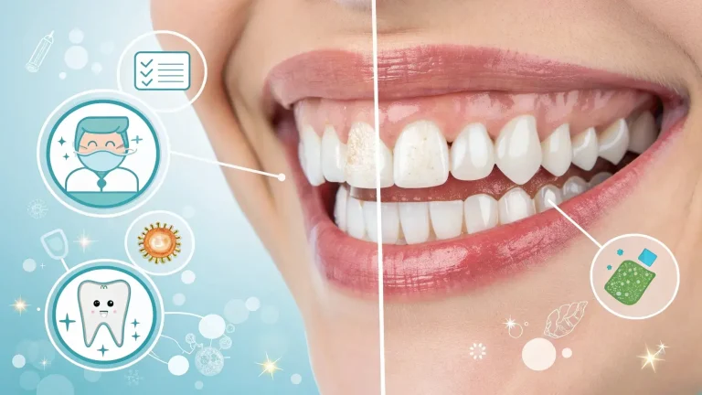 دندان و پوست سالم